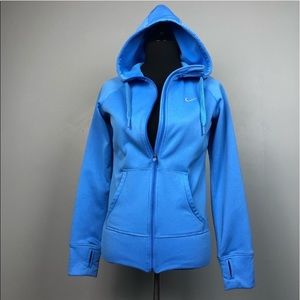 Nike Therma Fit Blue Full Zip Jacket